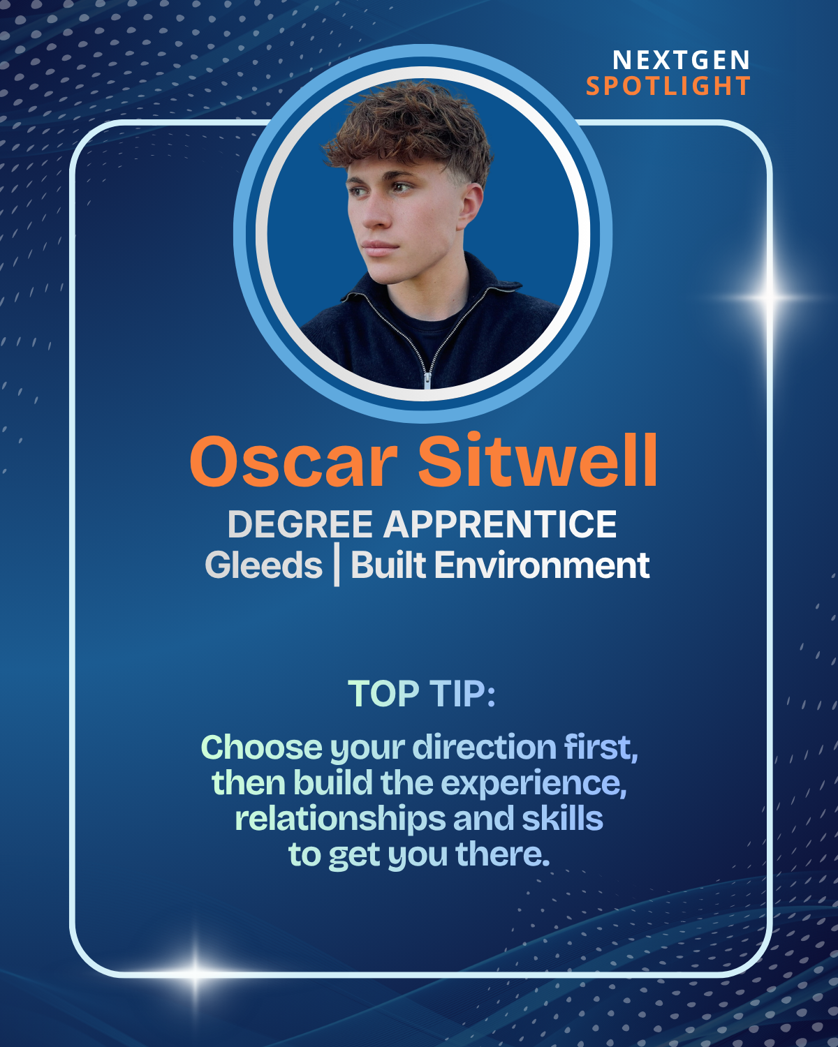 NextGen Spotlight Oscar Sitwell